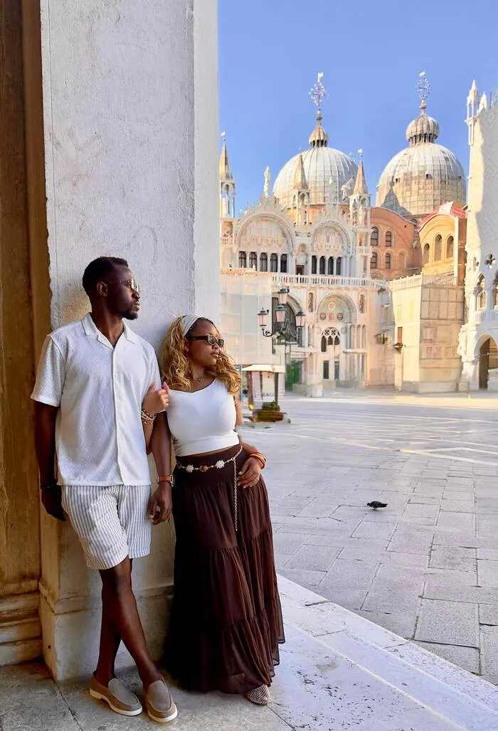 Reine et Christian à Venise